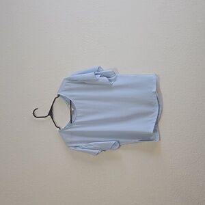Loft by Ann Taylor Light Blue Blouse